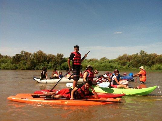 Come float and paddle with us!