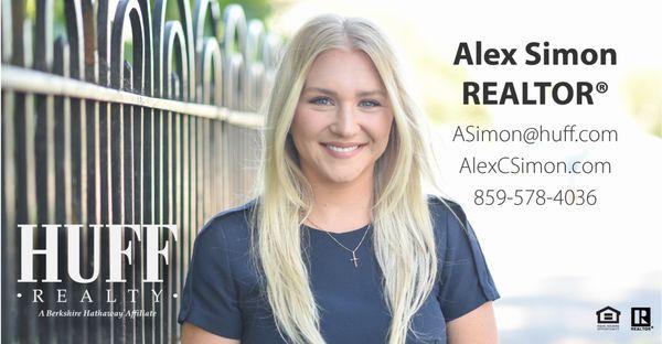 Contact Alex Simon - Huff Realty