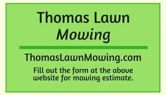 Thomas Lawn Mowing