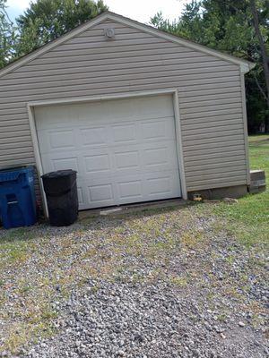 Put in new garage door