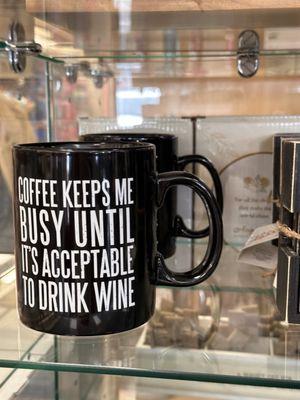 Awesome mugs , wine glasses and coffee cups.