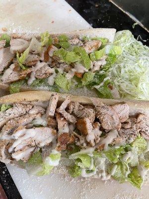 Grilled chicken, subs 10$