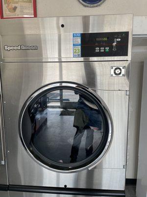 Digital Speed Queen Dryer that is massive