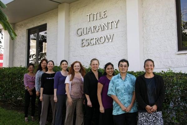 Title Guaranty Escrow Service