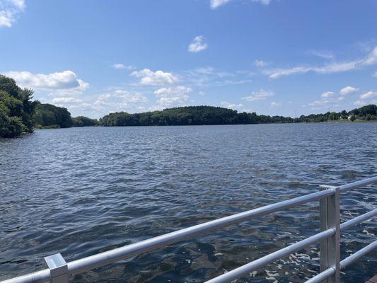 Boardwalk over Lake Williams