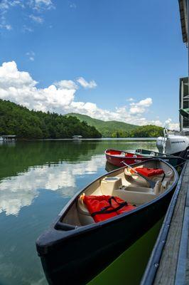 Fontana Marina Rental Canoes