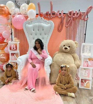 Throne Chair Rental (Baby Shower )