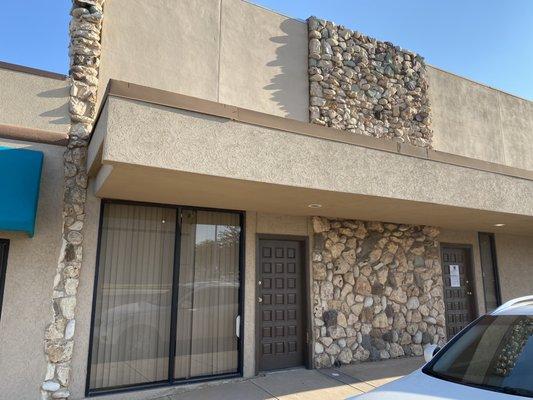 View of the front door of The Law Practice of Christy L. Cauthen