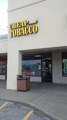 Cheap Tobacco Moundsville Storefront