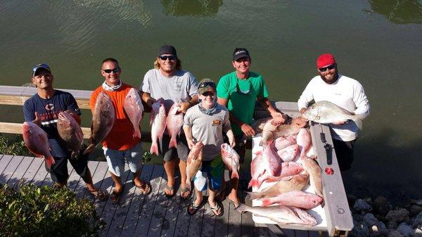 Red Snapper fishing with Capt. Randy Hutto