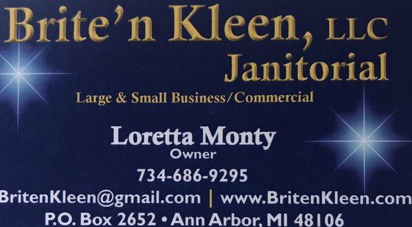 Brite 'n Kleen Janitorial