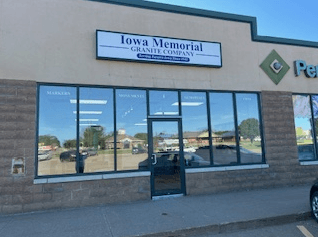 Iowa Memorial Granite Sales Office