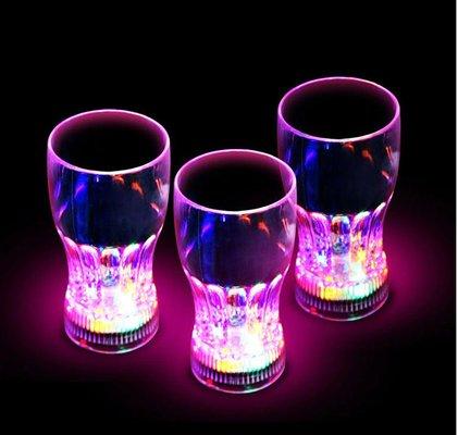 Flashing Drinking Glasses