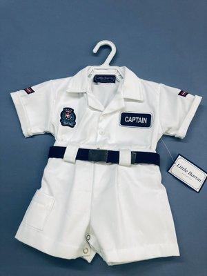 Our baby version of our Boat captain outfit!