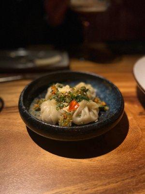 Miso dumplings