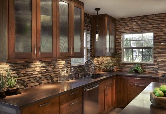 Fabulous kitchen remodel in a Phoenix bungalow.