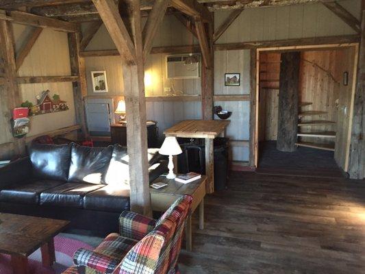 Barn living room