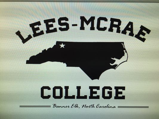 We carry various designs for Lees McRae College.