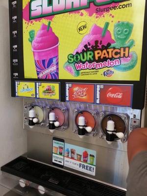 7-Eleven- Slurpee machine