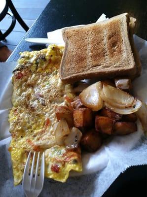 Breakfast omelet !