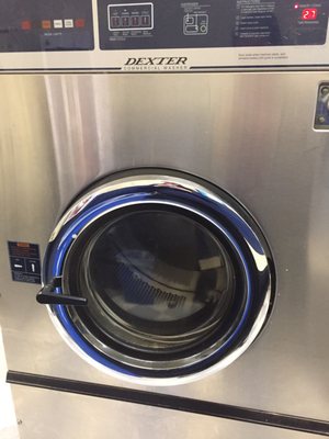 Front load commercial washer