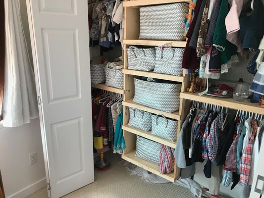 Custom closet built-ins