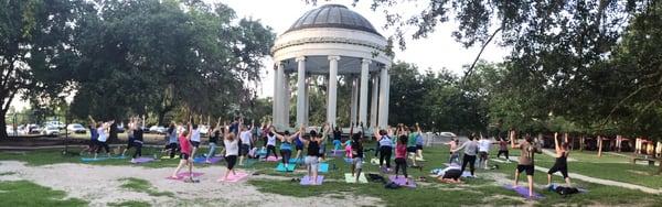 International Yoga Day practice what you preach!