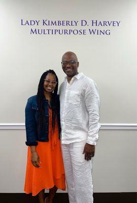 Dr. J. Curtis Harvey Jr. Pastor and Founder Lady Kimberly Harvey ... Founder