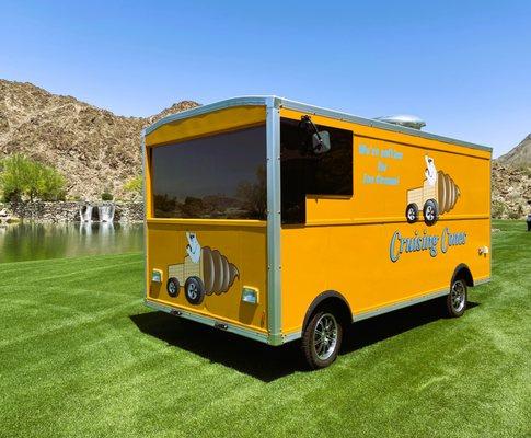 Our new catering truck.