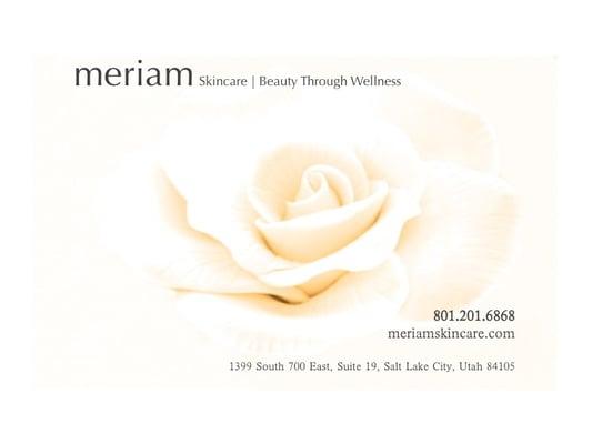 Meriam Skincare | Beauty Through Wellness