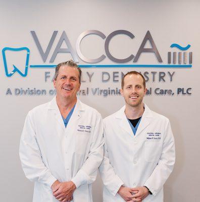 Midlothian dentists Richard and William Vacca