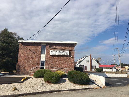 Schwartz & Schwartz main office at 1140 S. State Street in Dover, Delaware