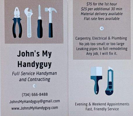 John's My Handyguy