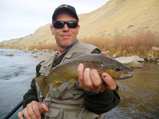 Another happy angler guided by North Fork Anglers.