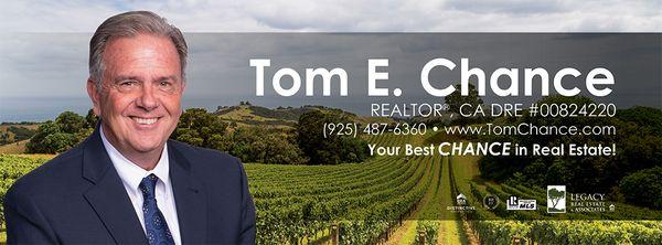 Contact me today!
925-487-6360
tom@tomchance.com
www.tomchance.com