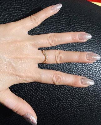 Gel X nail system is light weight, thin as possible, natural looking, protect your real nail...