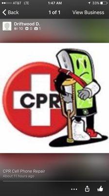 CPR Cell Phone Reapair Fast, Affordable, and Reliable Cellphone, Laptop, IPad and Tablet Repair!!!