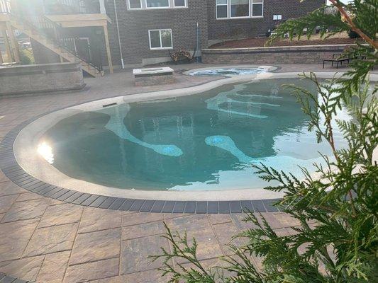 Each pool is customized to your backyard space and no two look alike.