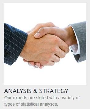 ANALYSIS & STRATEGY Our experts are skilled with a variety of types of statistical analyses.  www.ops-exec.com