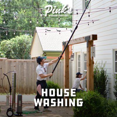 Wash away years of pollen, mold, and rust accumulation in minutes. Make your house pop with total elimination of siding imperfections and