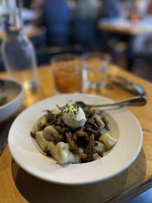 Mushroom gnocchi