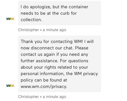 Chat with WM