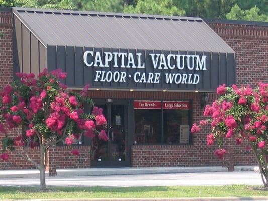 Visit us - Capital Vacuum in Raleigh, NC at 1666 N Market Dr. (919) 878-8530