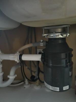 Garbage disposal  installation