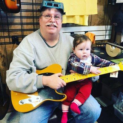 We start them young at Franklin Guitar!