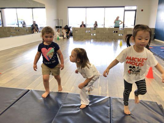 Toddler Capoeira!