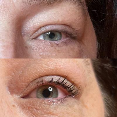 Lash lift + tint