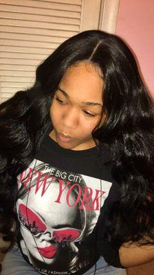 Closure sew in