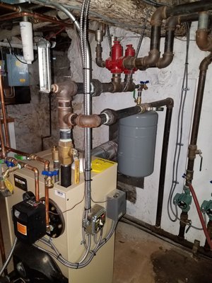 Hotwater boiler installation in newark NJ