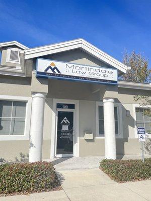 The Martindale Law Group main office, located in the Hunter's Creek area of Orlando, FL.